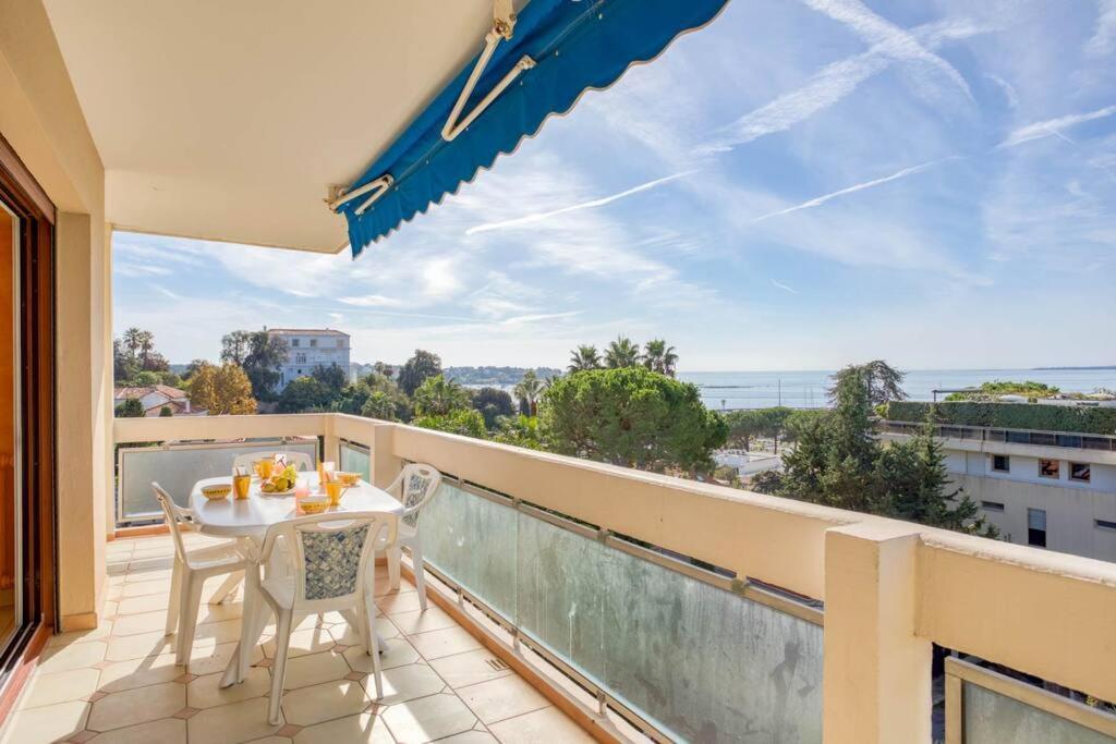 Apartmán A6- 2 Bdr Incredible Sea View - Ac, Garage & Terrace Antibes Exteriér fotografie
